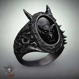 The Ring of the Deathlord is a dark and foreboding artifact, imbued with the essence of a powerful necromantic dragon lich