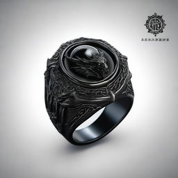 The Ring of the Deathlord is a dark and foreboding artifact, imbued with the essence of a powerful necromantic dragon lich