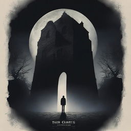 A horror movie poster featuring a giant, ominous butt titled 'The Cleft'