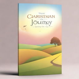 Create a book cover for a Christian journey