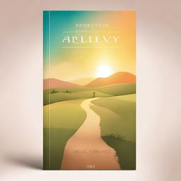 Create a book cover for a Christian journey