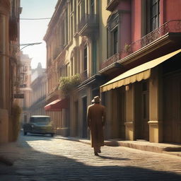 Create a cinematic and realistic image