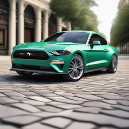 Imagina un híbrido que combine la potencia y estilo clásico del Ford Mustang con el diseño compacto y divertido del Fiat 500