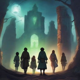 A mysterious reincarnation adventure in a supernatural world featuring five protagonists