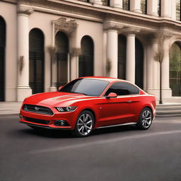 Imagine a hybrid that combines the power and classic style of the Ford Mustang with the compact and fun design of the Fiat 500