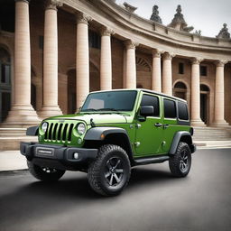 Imagine a hybrid that combines the power and classic style of the Jeep Wrangler with the compact and fun design of the Fiat 500