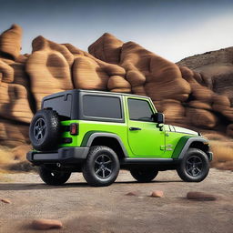 Imagine a hybrid that combines the power and classic style of the Jeep Wrangler with the compact and fun design of the Fiat 500