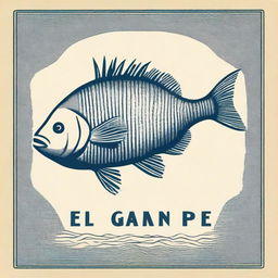 A captivating poster for a documentary titled 'El Gran Pez'