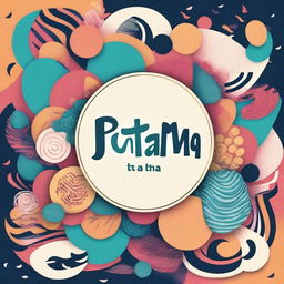 Create an image featuring the words 'Pratama dan utama' in a visually appealing and artistic style