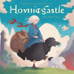 Create a book cover for 'Howl's Moving Castle' by Dianne Wayne