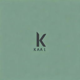 Create a sleek and modern logo featuring the name 'Kai'