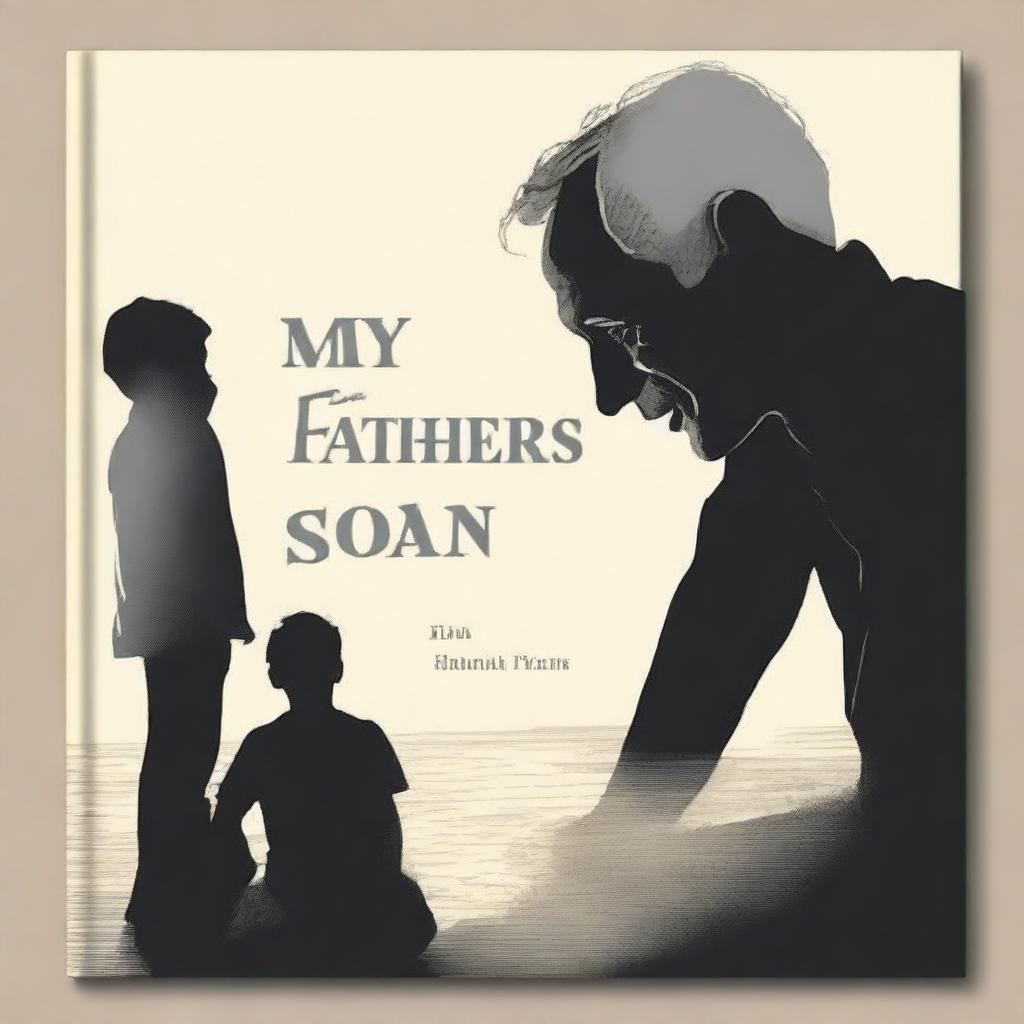 Create a book cover for a non-fiction memoir titled 'My Father's Son'