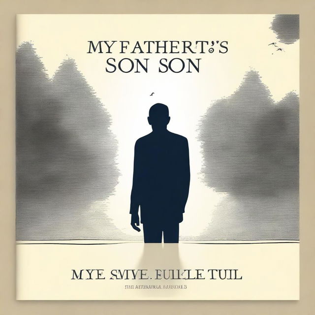 Create a book cover for a non-fiction memoir titled 'My Father's Son'