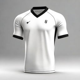 A white jersey design