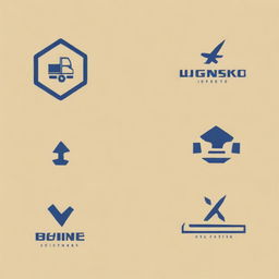 Design a logo for a logistics company specializing in finished goods