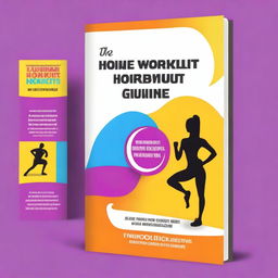 Create an eBook cover titled 'The Ultimate Home Workout Guide: Transform Your Body Without a Gym'