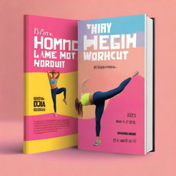 Create an eBook cover titled 'The Ultimate Home Workout Guide: Transform Your Body Without a Gym'