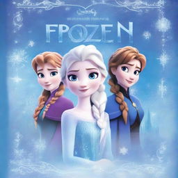 A book cover for a sheet music book titled 'Frozen II'