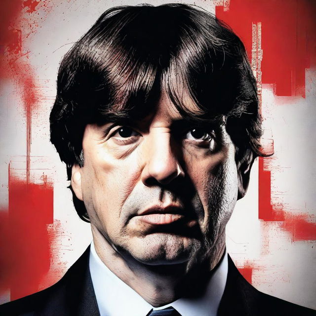 A thriller poster for a Netflix series titled 'Sin rastro de Puigdemont'