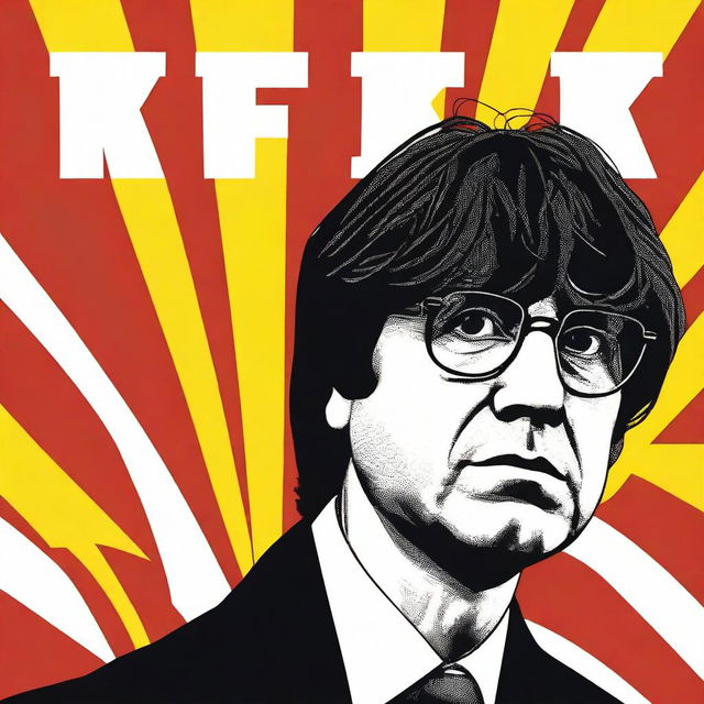 A Netflix series poster titled 'Sin rastro de Puigdemont'