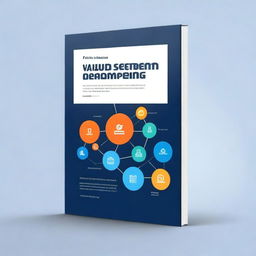 Design a professional book cover for 'Value Stream Mapping for Software Delivery Teams' by Luc Courage and Paul Hammant