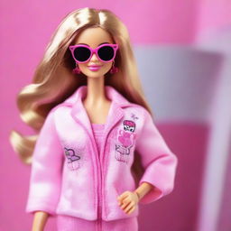 Esta Barbie tiene un look inspirado en la primera chica