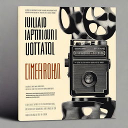 Create a book cover for a book titled 'Cultural Imperialism in Contemporary Hollywood Cinema'