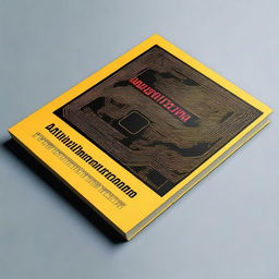 A cover design with the title 'ARQUITETURA E ORGANIZAÇÃO DE COMPUTADORES' in bold, golden letters