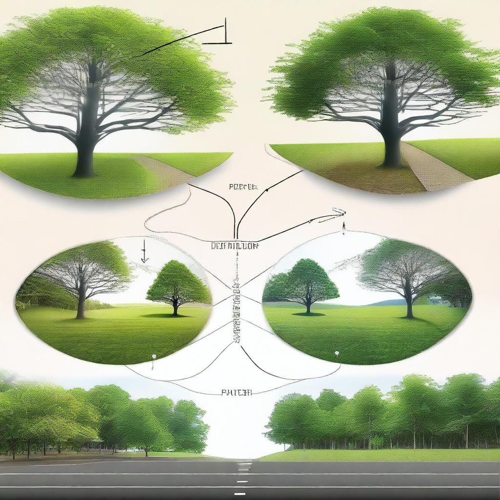 A detailed and dynamic image illustrating the concept of visual motion estimation