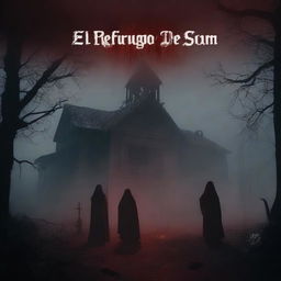 A YouTube thumbnail for a horror story titled 'El Refugio del Silencio