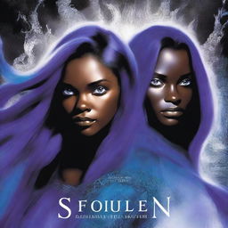 The cover features a striking visual composition with two main characters, each highlighting their unique traits