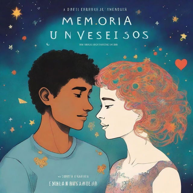 A book cover titled 'Memorias entre universos'