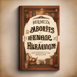 Create a book cover with the title 'Sabores e Herança: Histórias do Armazém São Vicente'