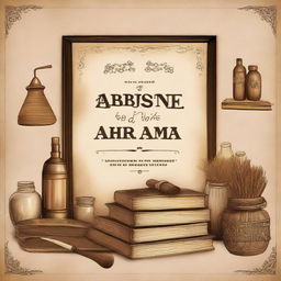 Create a book cover with the title 'Sabores e Herança: Histórias do Armazém São Vicente'