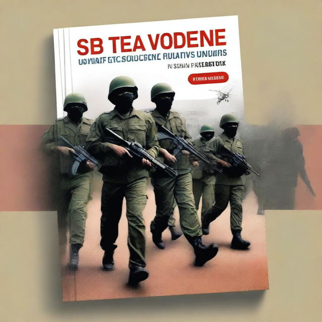 Create 10 book covers that narrate the role of the Indonesian military in facing non-military threats such as the Covid-19 pandemic