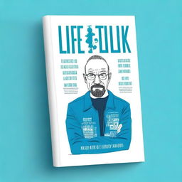 Create a book cover for a book titled 'Life Talk'