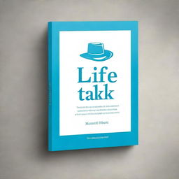 Create a book cover for a book titled 'Life Talk'