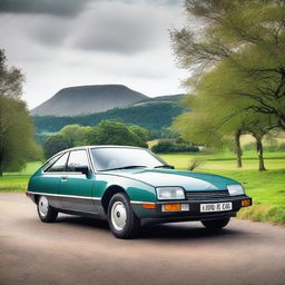 A high-quality image of a classic Citroen CX car