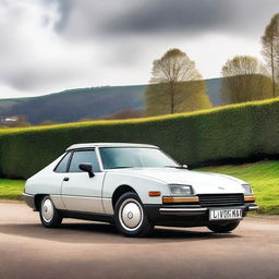 A high-quality image of a classic Citroen CX car