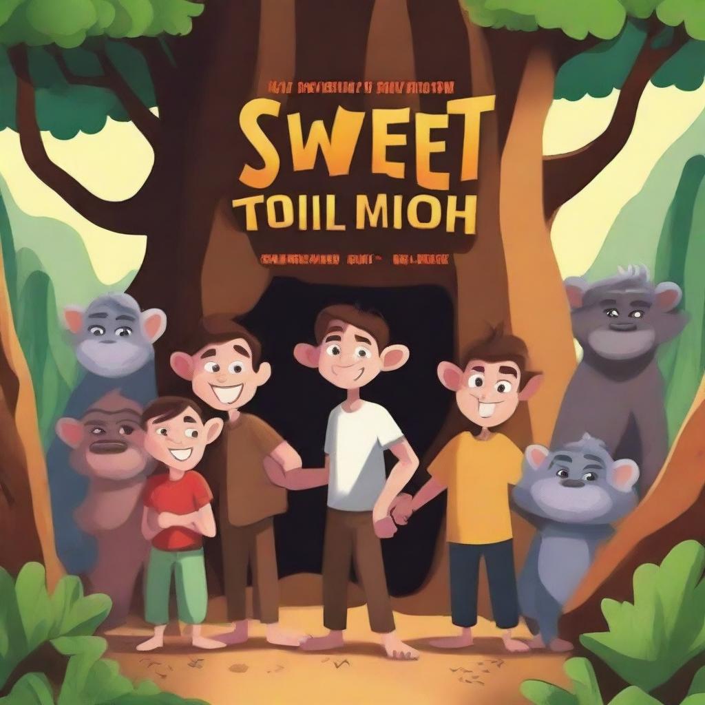 Create a book cover for a story called 'Sweet Tooth'