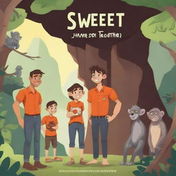 Create a realistic book cover for a story titled 'Sweet Tooth'