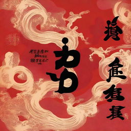 The book cover titled 'Sob o Signo do Dragão' is positioned at the top, with elegant and imposing typography, perhaps in a style reminiscent of Japanese calligraphy, using red or gold tones to highlight the power and intensity of the narrative