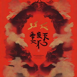 The book cover titled 'Sob o Signo do Dragão' is positioned at the top, with elegant and imposing typography, perhaps in a style reminiscent of Japanese calligraphy, using red or gold tones to highlight the power and intensity of the narrative