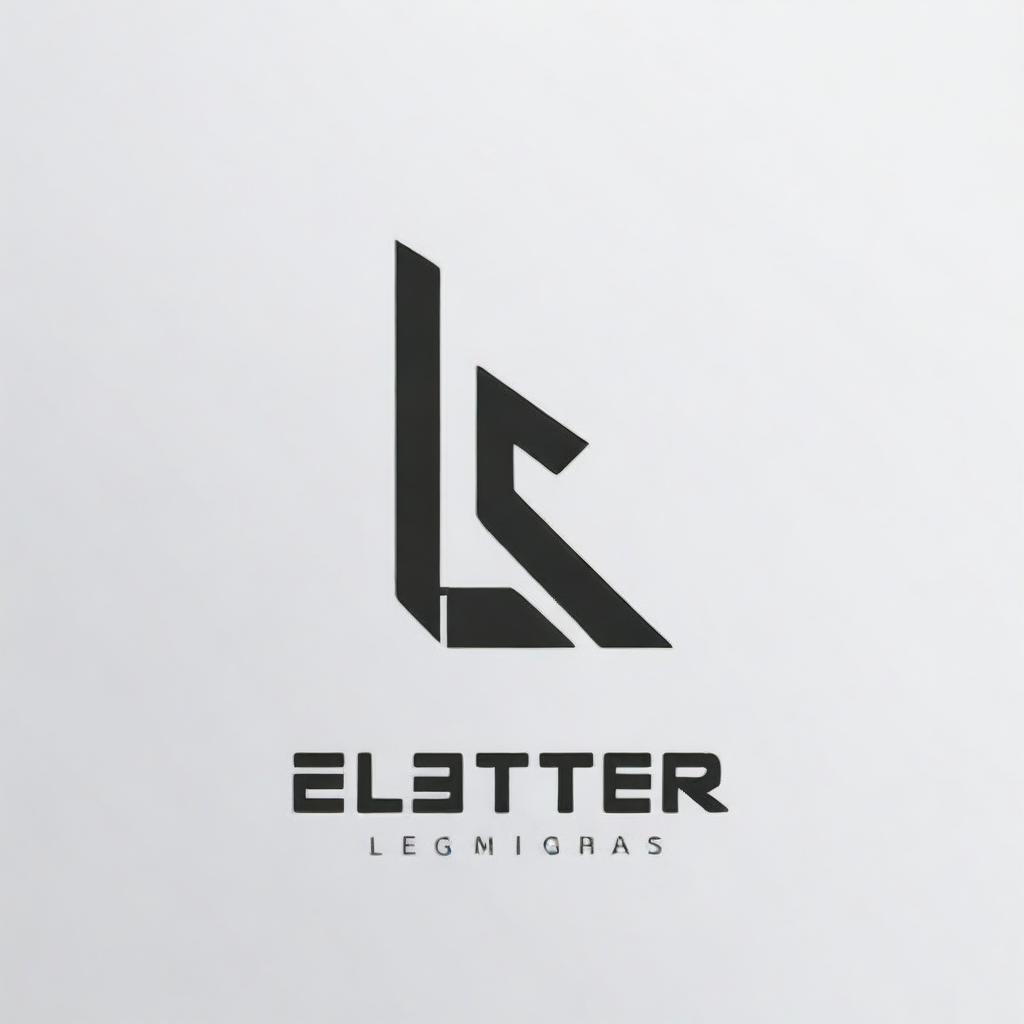 Design a professional and modern logo for a logistics company named 'Latters' that specializes in finished goods