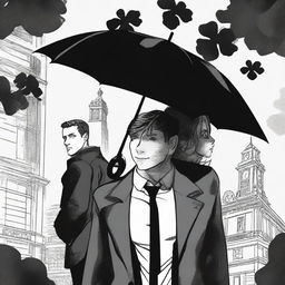 Crie uma capa para fanfic de The Umbrella Academy