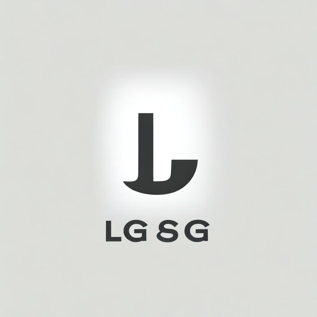 Design a logo for a company with the initials 'LG'