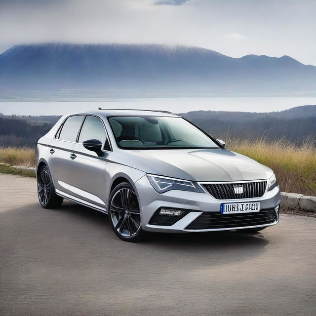 A 2016 SEAT Exeo, designed on the same platform as the VW Passat B8 and Skoda Superb MK3