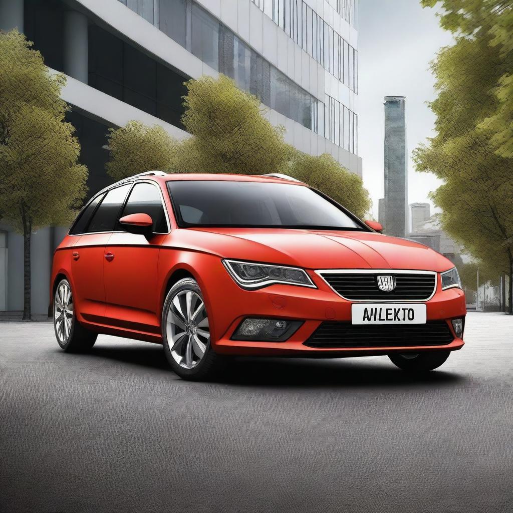 A 2016 SEAT Exeo, designed on the same platform as the VW Passat B8 and Skoda Superb MK3