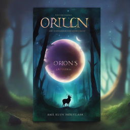 A fantasy book cover with an RPG theme, titled 'Orion's Quest'