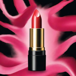 Create a book cover for a Lipstick Formulation Guide